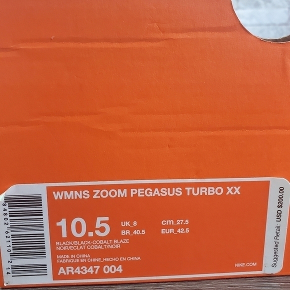 New Wmns Zoom Pegasus Turbo XX - Picture 10 of 10